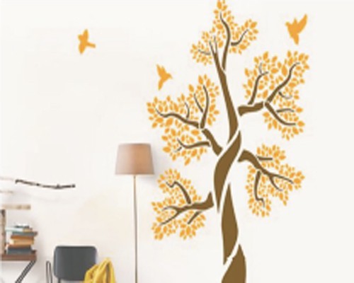 Designer Reusable Wall Stencil for Wall Decor Wall Stencil Stencil  (Pack of 1, Design)