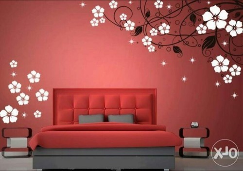 Designer Wall Stencil Reusable Wall Painting Stencil for Home / Office Decoration
