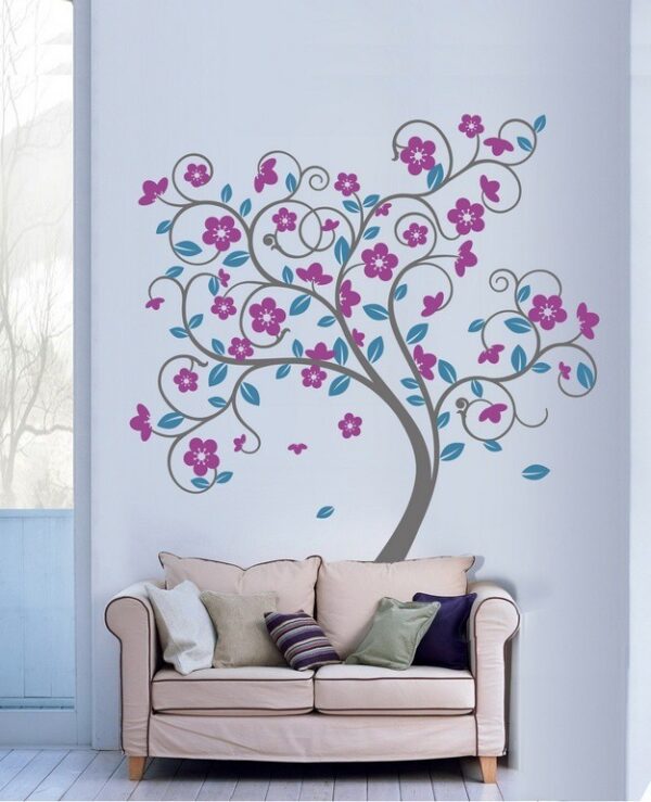 Designer Wall Stencil Reusable Wall Painting Stencil for Home / Office Decoration