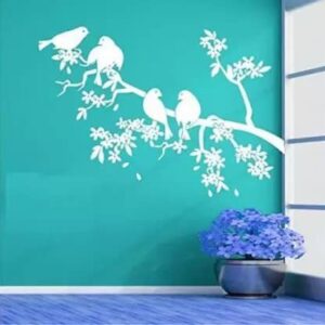 Designer Reusable Wall Stencil for Wall Decor Wall Stencil Stencil  (Pack of 1, Design)