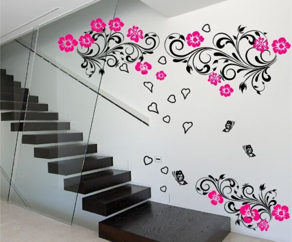 Designer Wall Stencil Reusable Wall Painting Stencil for Home / Office Decoration