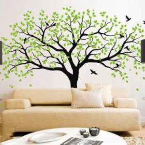 Designer Wall Stencil Reusable Wall Painting Stencil for Home / Office Decoration