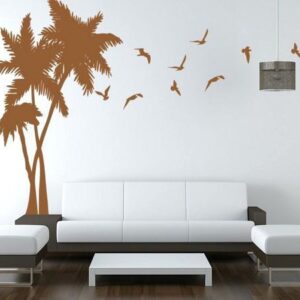 Designer Wall Stencil Reusable Wall Painting Stencil for Home / Office Decoration