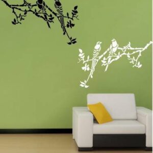 Designer Reusable Wall Stencil for Wall Decor Wall Stencil Stencil  (Pack of 1, Design)