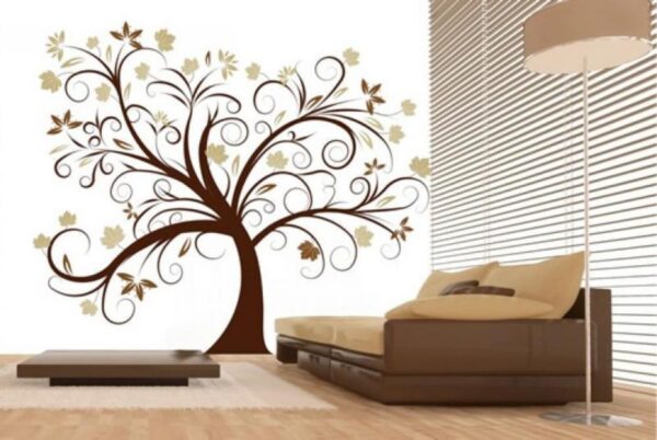 Designer Wall Stencil Reusable Wall Painting Stencil for Home / Office Decoration