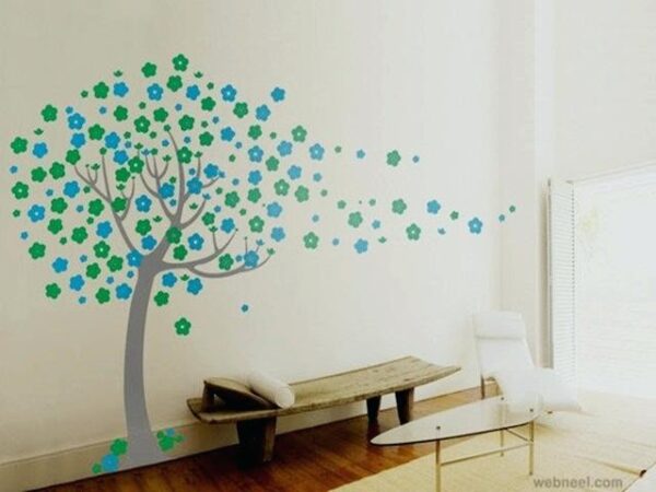 Designer Wall Stencil Reusable Wall Painting Stencil for Home / Office Decoration