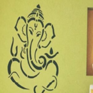 Designer Reusable Wall Stencil for Wall Decor Wall Stencil Stencil  (Pack of 1, Design)