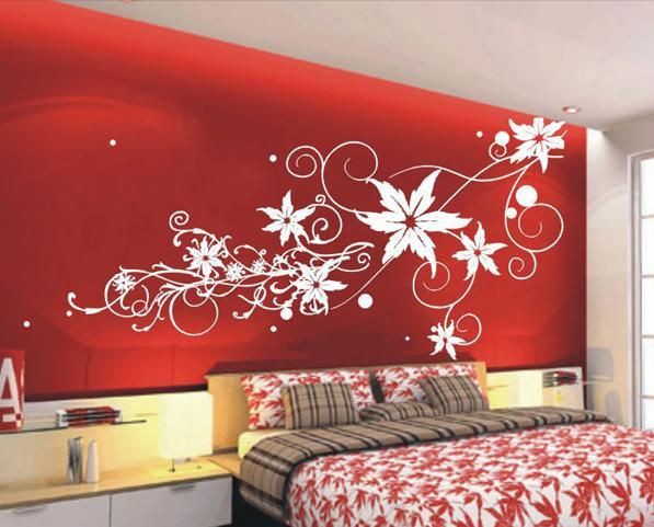 Designer Wall Stencil Reusable Wall Painting Stencil for Home / Office Decoration