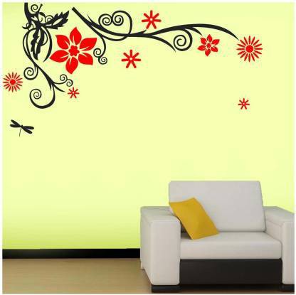 Designer Wall Stencil Reusable Wall Painting Stencil for Home / Office Decoration