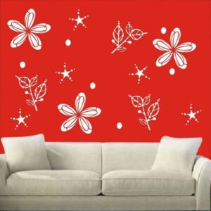 Designer Reusable Wall Stencil for Wall Decor Wall Stencil Stencil  (Pack of 1, Design)