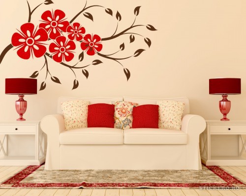 Designer Wall Stencil Reusable Wall Painting Stencil for Home / Office Decoration