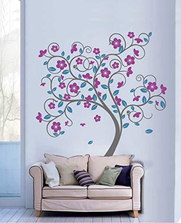 Designer Wall Stencil Reusable Wall Painting Stencil for Home / Office Decoration