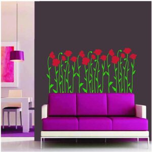 Designer Wall Stencil Reusable Wall Painting Stencil for Home / Office Decoration