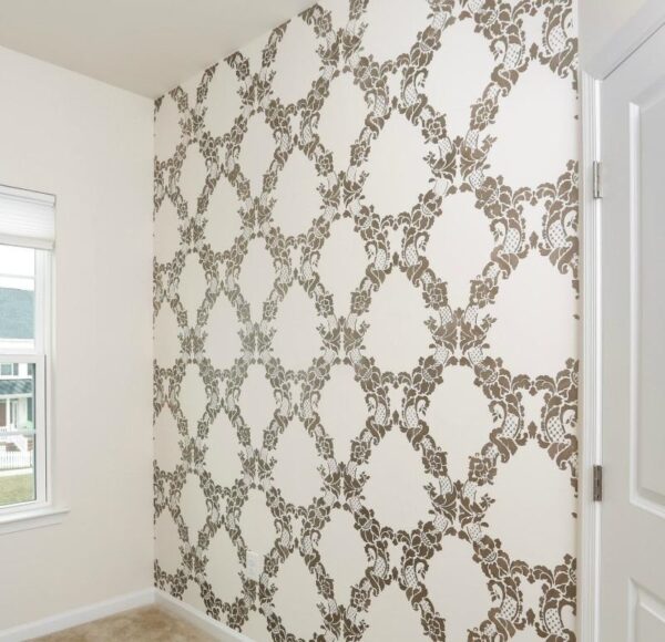 Designer Wall Stencil Reusable Wall Painting Stencil for Home / Office Decoration