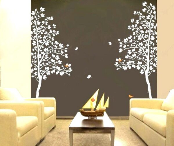 Designer Wall Stencil Reusable Wall Painting Stencil for Home / Office Decoration