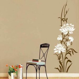 Designer Reusable Wall Stencil for Wall Decor Wall Stencil Stencil  (Pack of 1, Design)