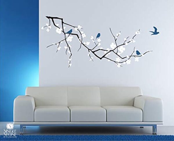 Designer Reusable Wall Stencil for Wall Decor Wall Stencil Stencil  (Pack of 1, Design)