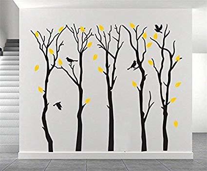Designer Wall Stencil Reusable Wall Painting Stencil for Home / Office Decoration