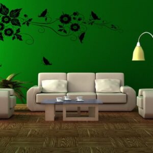 Designer Wall Stencil Reusable Wall Painting Stencil for Home / Office Decoration